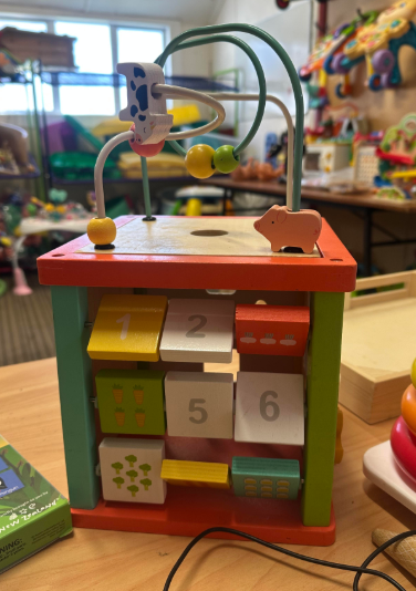 Kmart Wooden Activity Box  