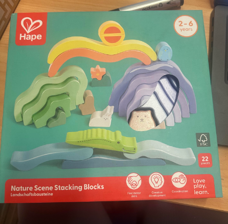 Hape Nature Scene Stacking Blocks 
