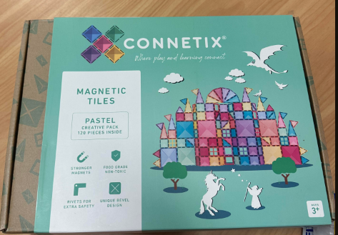 Connetix Magnetic Tiles Pastel Creative Pack