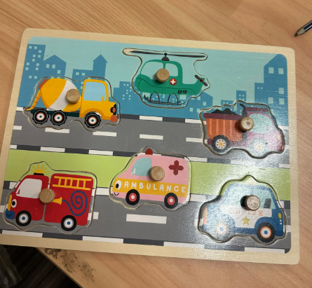 Car Peg Puzzle