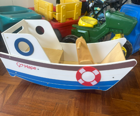 Hape Ride on Boat 